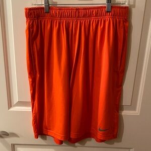 Nike Dri-Fit Men’s Vibrant Orange Sports Shorts